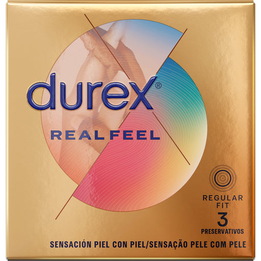 Préservatifs Durex Real Feel 3 unités - Durex - 1