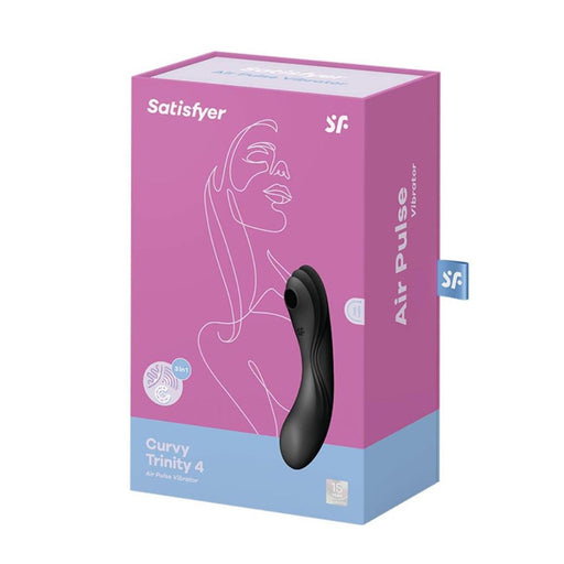 Curvy Trinity 4 Stimulateur et Vibromasseur - Noir - Satisfyer - 1