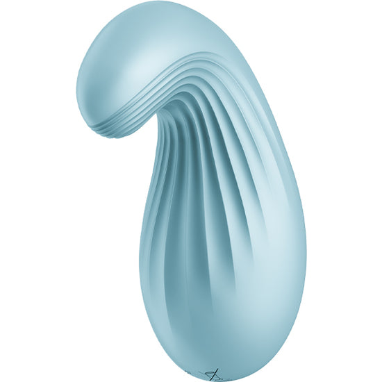 Plaisir trempant Vibromasseur Lay-on - Bleu - Satisfyer - 3