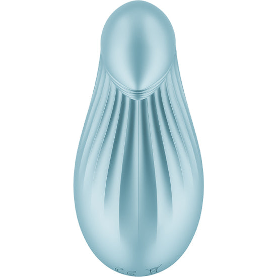 Plaisir trempant Vibromasseur Lay-on - Bleu - Satisfyer - 6