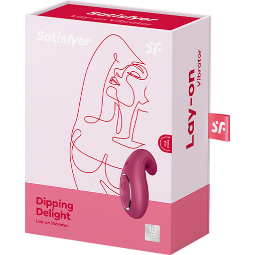 Délice de trempage Vibrator Lay-on - Rouge - Satisfyer - 2