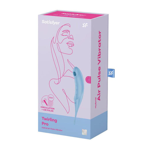 Twirling Pro Stimulateur et Vibromasseur - Bleu - Satisfyer - 1