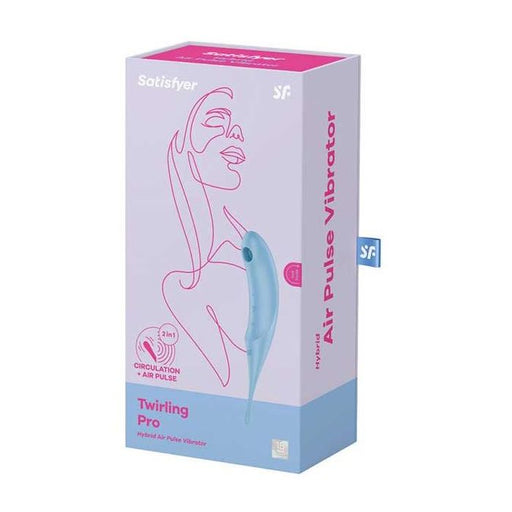 Twirling Pro Stimulateur et Vibromasseur - Bleu - Satisfyer - 1