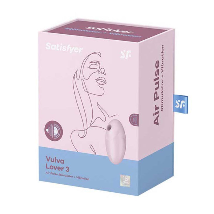 Amoureux de la vulve 3 Stimulateur et Vibromasseur - Rose - Satisfyer - 1