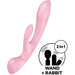 Triple Oh Vibromasseur Hybride - Rose - Satisfyer - 1