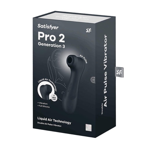 Pro 2 Génération 3 Liquid Air Technology - Noir - Satisfyer - 1