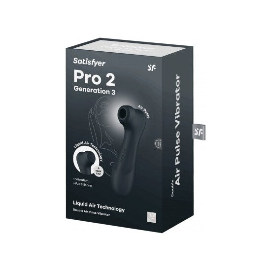 Pro 2 Génération 3 Liquid Air Technology - Noir - Satisfyer - 2