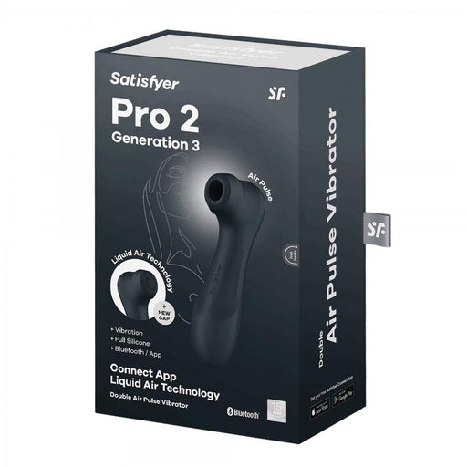 Pro 2 Génération 3 - Noir Bluetooth & App - Satisfyer - 1