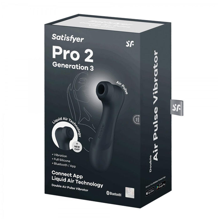 Pro 2 Génération 3 - Noir Bluetooth & App - Satisfyer - 1