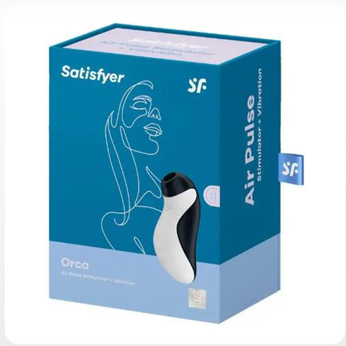 Satisfyer - Stimulateur à pulsations d'air Orca + vibrations - Satisfyer - 1