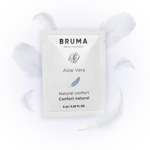 Gel Lubrifiant avec Aloe Vera Confort Naturel 6 ml - Bruma - 1
