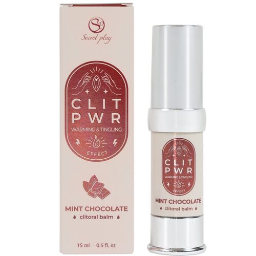 Baume Clit PWR Clitoris Menthe & Chocolat - Secret Play - 1