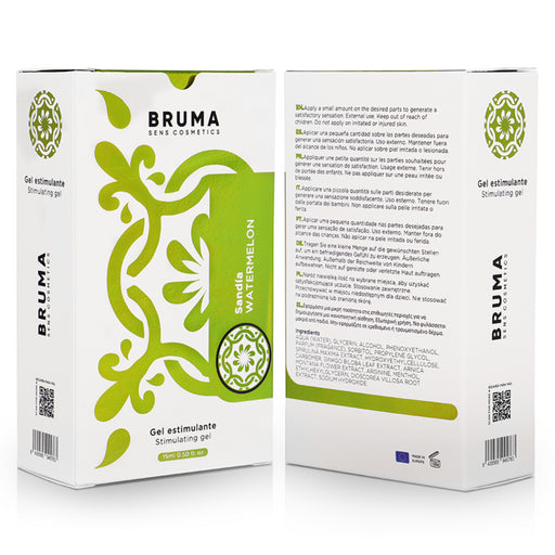 Gel intensificateur d'orgasmes saveur pastèque 15ml - Bruma - 2