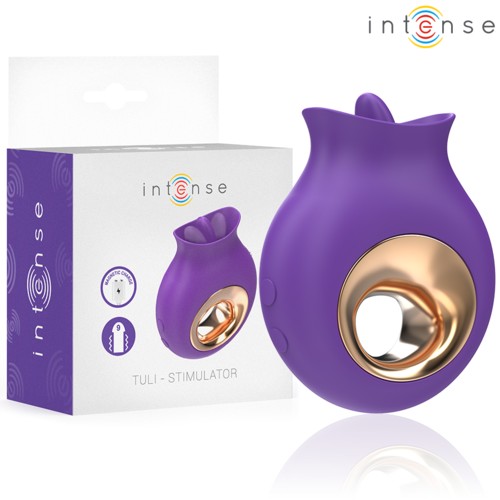 Tuli Stimulateur Clitoridien 9 Vibrations & 9 Oscillations - Violet - Intense - 1