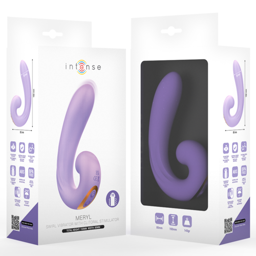 Stimulateur de Clitoris Meryl Double Vibration - Intense - 3