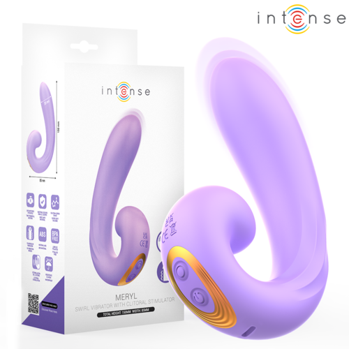 Stimulateur de Clitoris Meryl Double Vibration - Intense - 1