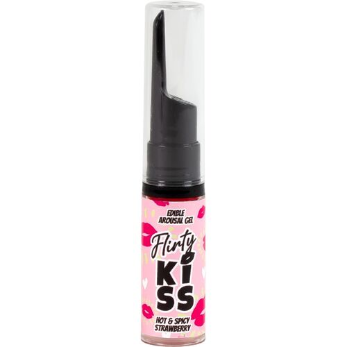 Gels Flirty Kiss avec Effets Sexe Oral Fraise & Menthe 2×8 gr - Secret Play - 2