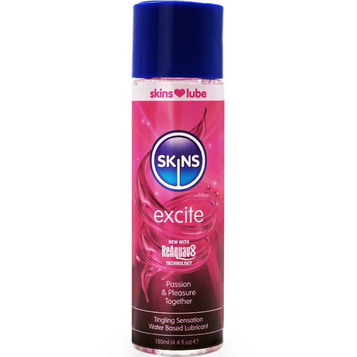 Lubrifiant à base d'eau Excite 130ml - Skins - 1