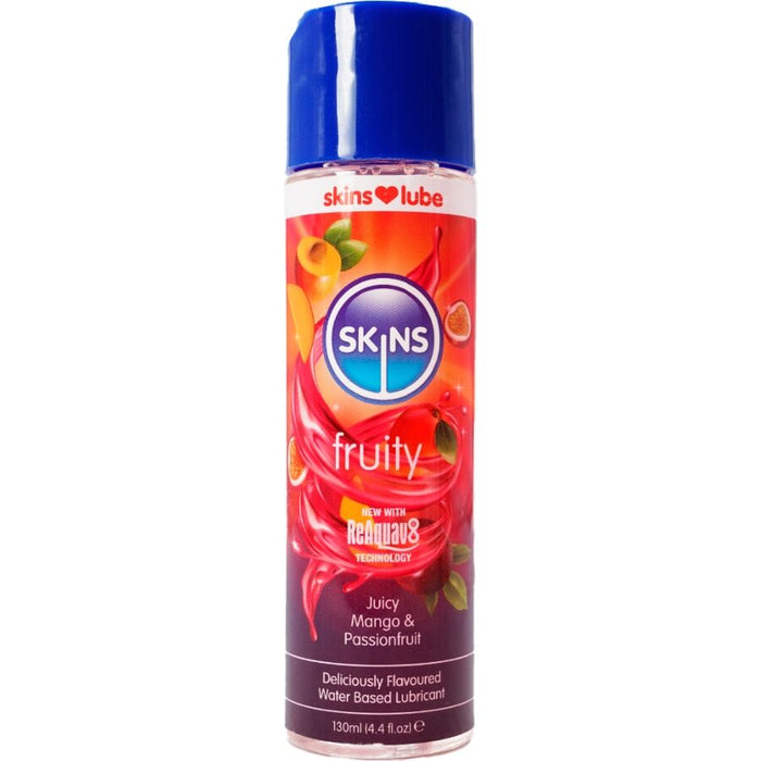 Lubrifiant à base d'eau - Mangue & Fruit de la Passion 130ml - Skins - 1