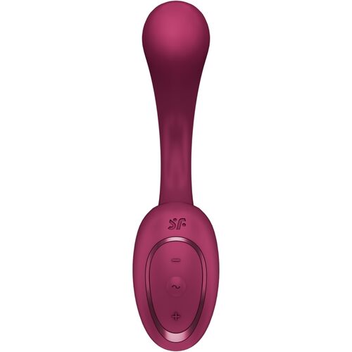 Vibromasseur Lapin "G For Goddess 2" Bordeaux - Satisfyer - 3