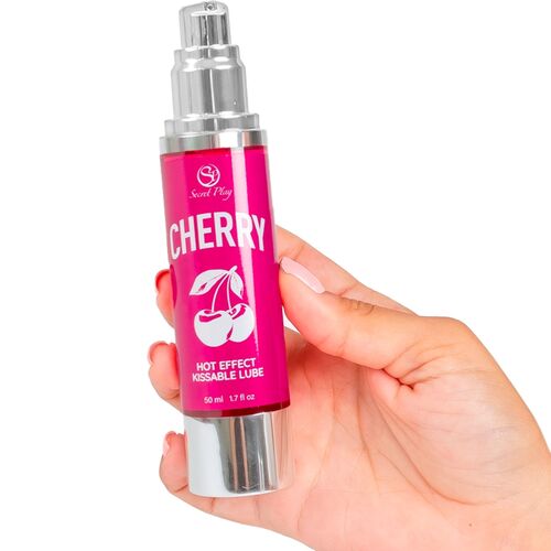 Lubrifiant effet chaud cerise 50 ml - Secret Play - 2
