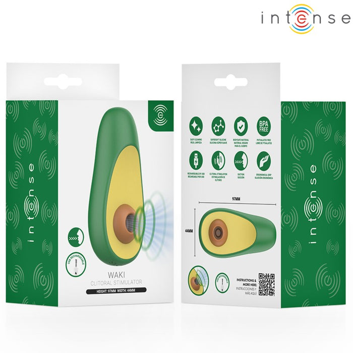 INTENSE - WAKI Stimulateur de Clitoris Avocat - Intense - 9