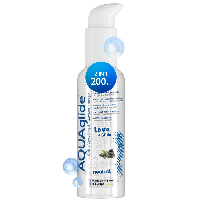 Lubrifiant 2 en 1 + Massage 125 ml - Aquaglide - 1
