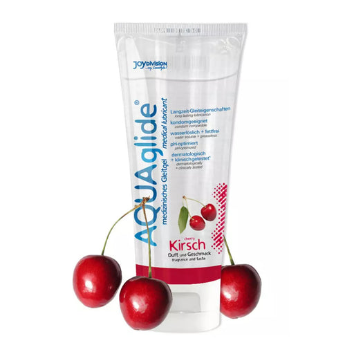 Lubrifiant Saveur Cerise 100 ml - Aquaglide - 1