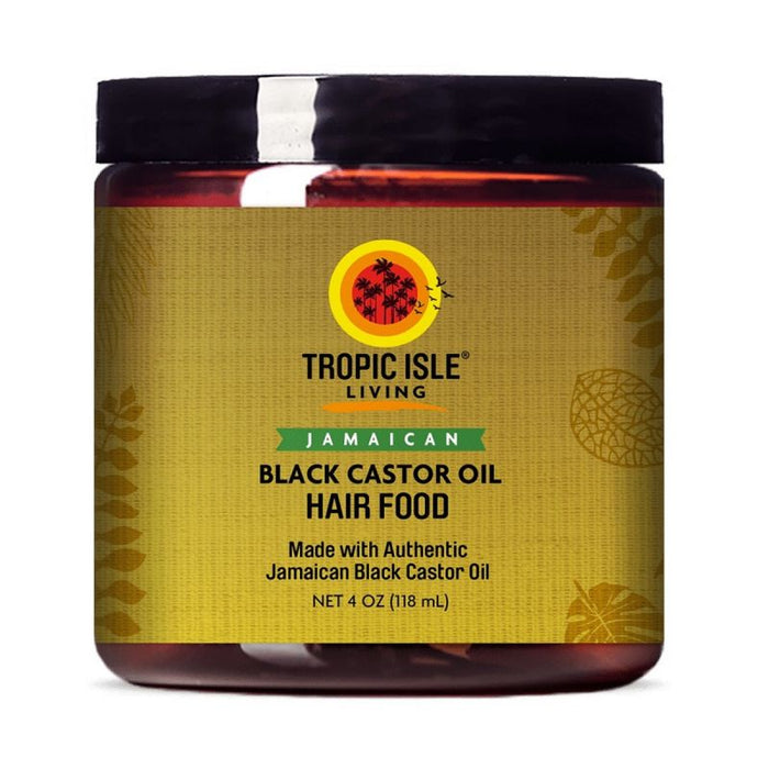 Aliment pour cheveux à l'huile de ricin noire jamaïcaine et à la noix de coco 118ml - Tropic Isle Living - 1