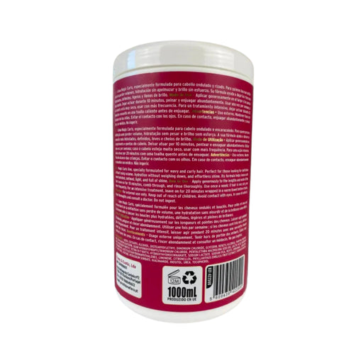 Masque hydratant revitalisant Magic Curls - Boucles définies avec volume 1000ml - Dona Flora - 2