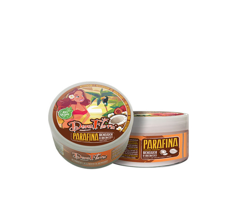 Paraffine Bronzante à la Noix de Coco et à l'Urucum 200ml - Dona Flora - 1