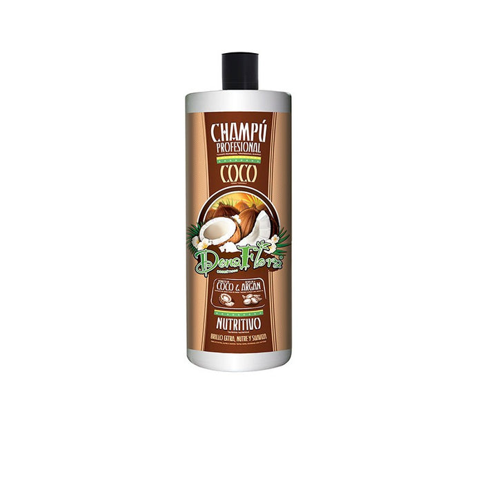 Shampoing Nutritionnel Coco et Argan 1000ml - Dona Flora - 1