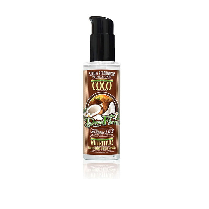 Sérum Réparateur Nutritif à la Noix de Coco et Macadamia 100ml - Dona Flora - 1