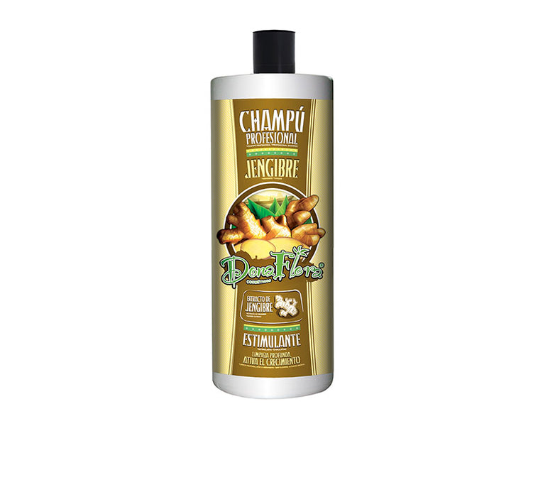 Shampoing Stimulant au Gingembre 1000ml - Dona Flora - 1