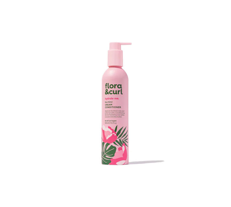 Conditionneur Crème à l'eau de rose 300ml - Flora Curl - 1