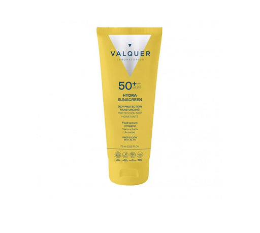 Crème solaire visage 50+ Hydra Sunscreen 75 ml - Valquer - 1