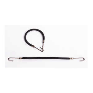 Élastiques avec Crochet Noir 12 Unités - Bifull - 1