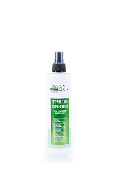 Crème Réparatrice Care 10 en 1 à l'Acide Hyaluronique et au Collagène - 250ml - Design Look - 1