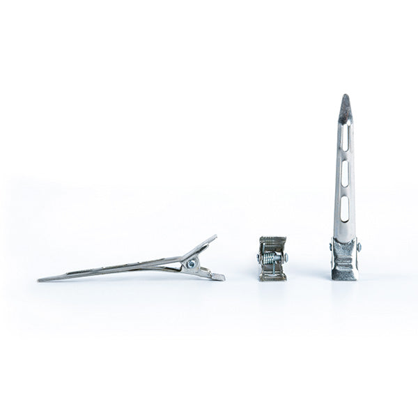 Pince à rouleaux métalliques 63 mm 10 unités - Bifull - 1