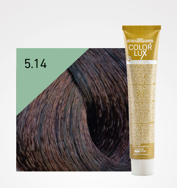 Teinture en Crème Color Lux 100ml - Design Look : 5.14 Chocolate - 1