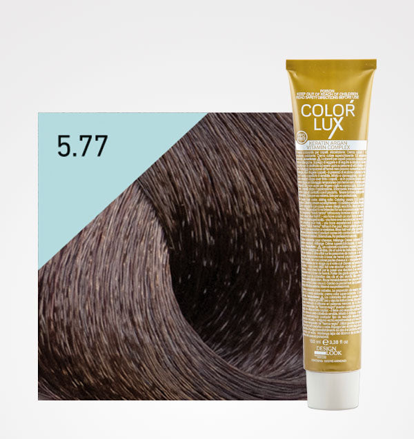 Teinture en Crème Color Lux 100ml - Design Look : 5.77 Chocolate Extra - 1
