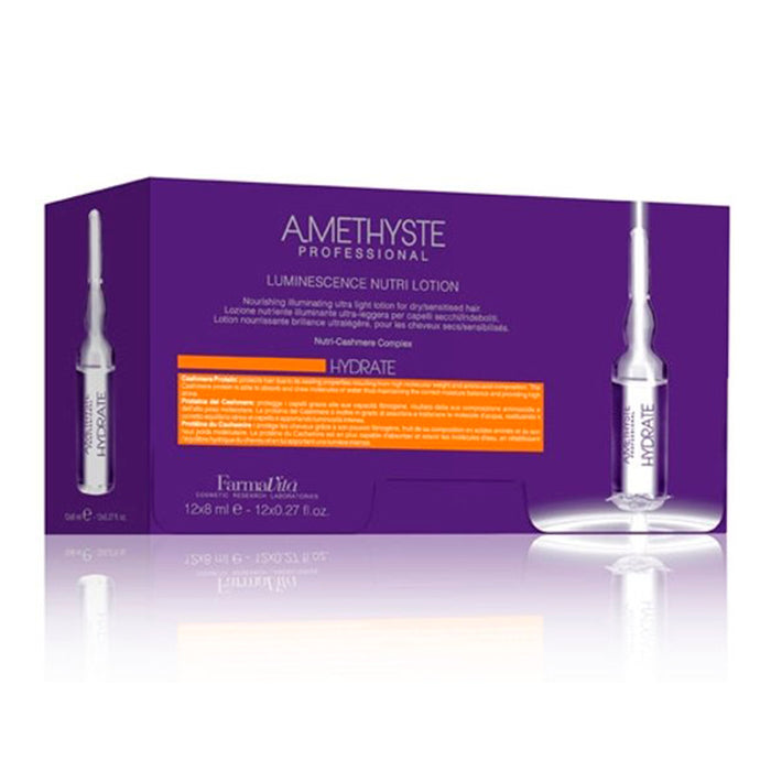 Lotion Illuminatrice et Hydratante Amethyste 12x8ml - Farmavita - 1