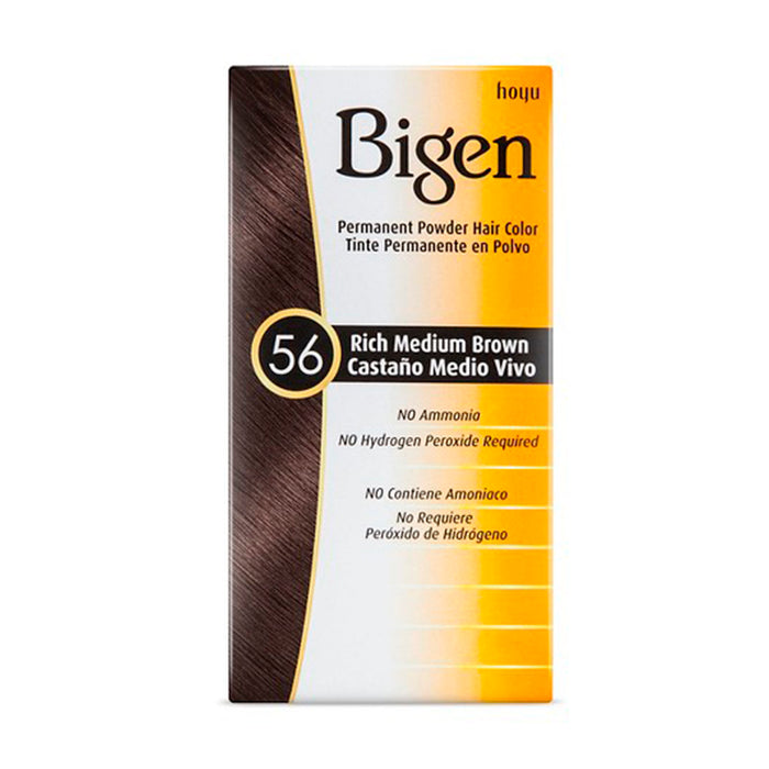 Couleur de cheveux brun moyen riche Nº 56 6g - Bigen - 1