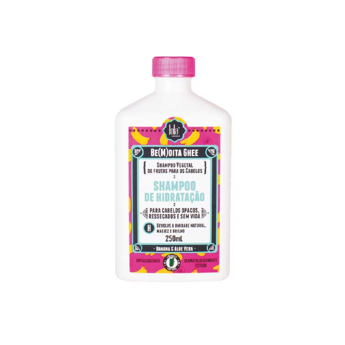 Shampooing Hydratant aux Fruits - Be(m)dita Ghee Banane et Aloe Vera 250 ml - Lola Cosmetics - 1