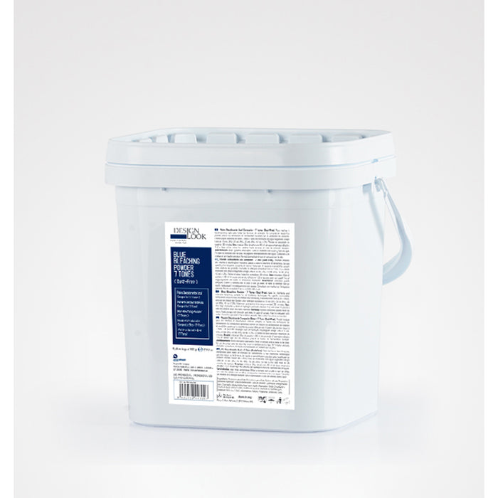 Poudre Décolorante Bleue Compacte 7 Teintes Pack 3kg - Design Look - 1
