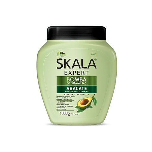 Crème revitalisante à la pompe à la vitamine d'avocat 1000 ml - Skala - 2