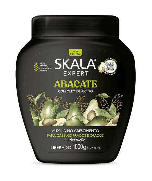 Crème revitalisante à la pompe à la vitamine d'avocat 1000 ml - Skala - 1