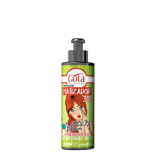Revitalisant Matizé 3D - Rouge Intense - 120ml - Gota Dourada - 1