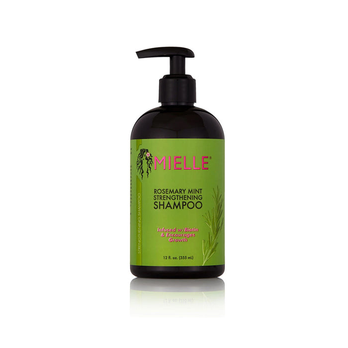 Shampooing fortifiant au romarin et à la menthe 355 ml - Mielle - 1