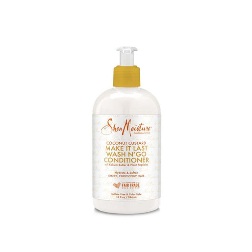 Après-shampooing Make It Last Wash N&#39; Go - Crème à la noix de coco 384 ml - Shea Moisture - 1